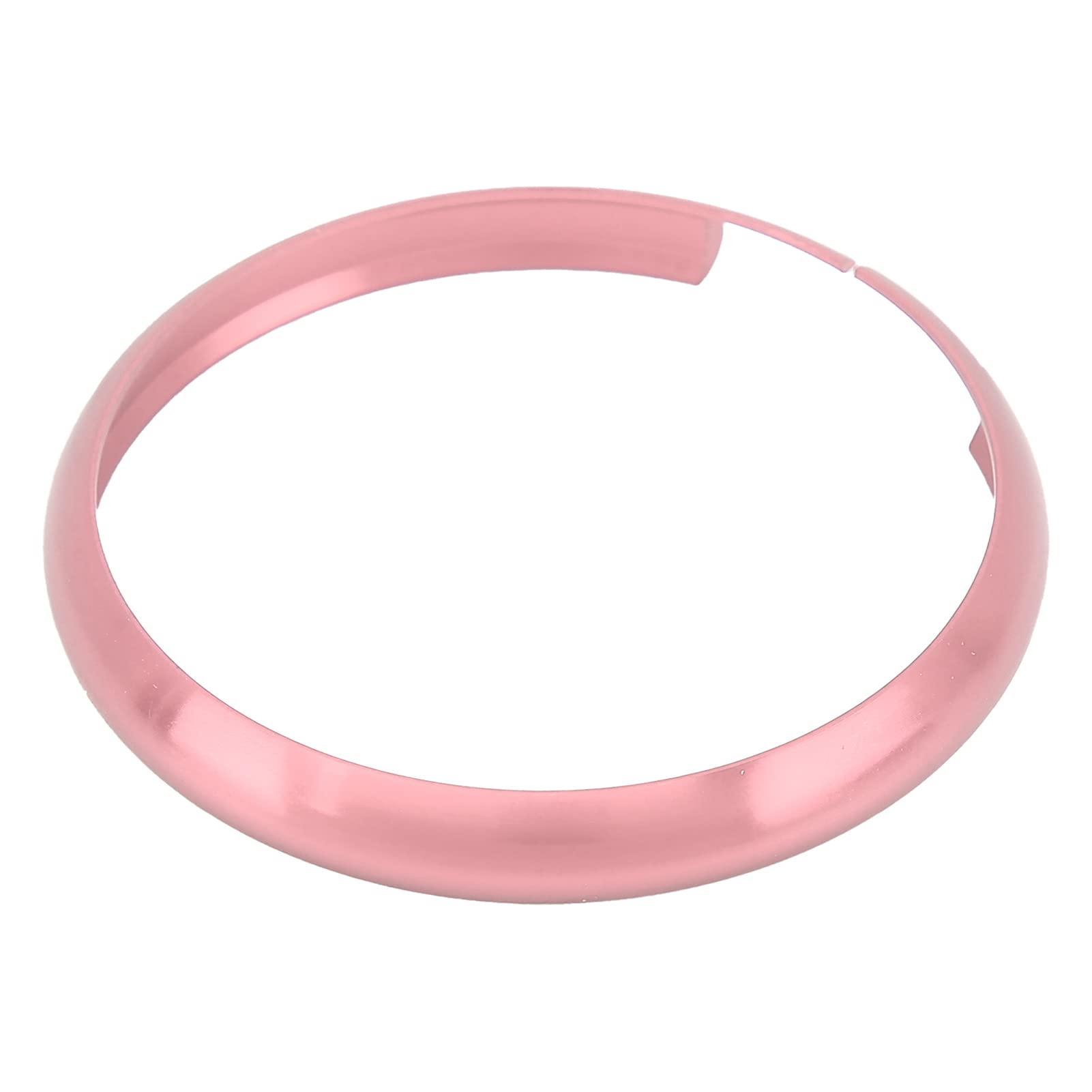 ElgnAura Key FOB -Abdeckung für Mini, Remote Key FOB Ring Trim Aluminiumlegierung Ersatz für R55 R56 R57 R58 R59 R60 (Pink) von ElgnAura
