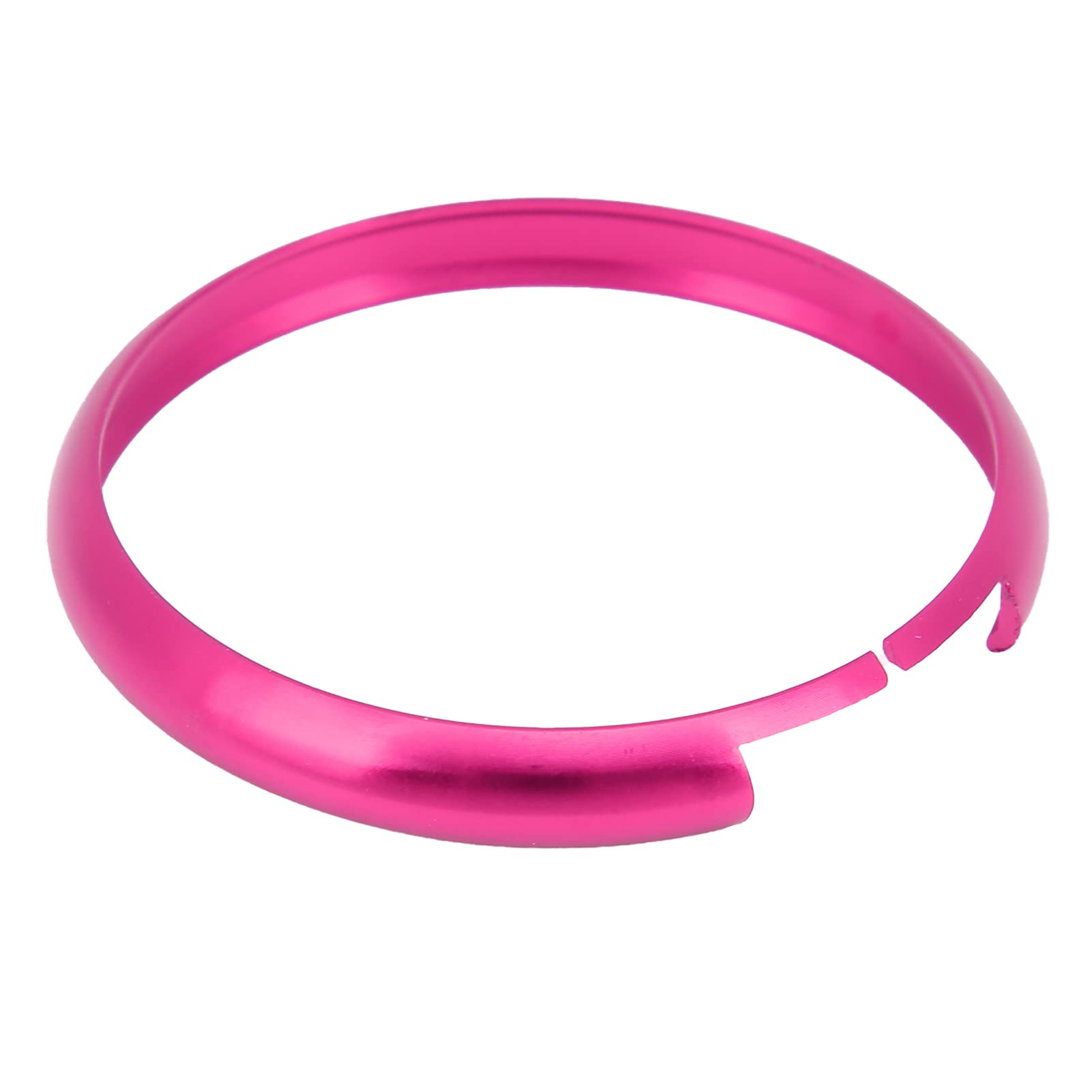 ElgnAura Key FOB -Abdeckung für Mini, Remote Key FOB Ring Trim Aluminiumlegierung Ersatz für R55 R56 R57 R58 R59 R60 (Rose Red) von ElgnAura