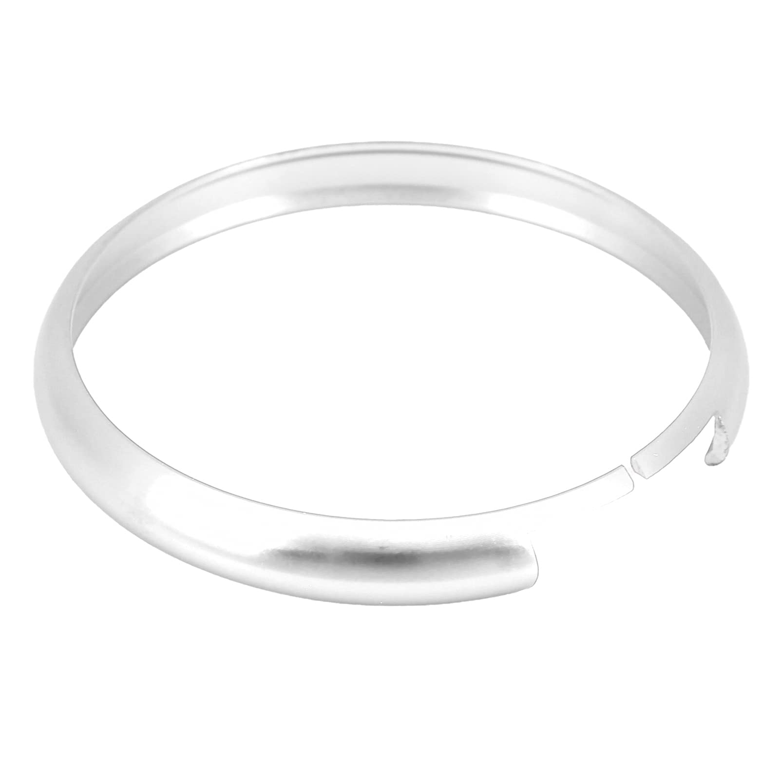ElgnAura Key FOB -Abdeckung für Mini, Remote Key FOB Ring Trim Aluminiumlegierung Ersatz für R55 R56 R57 R58 R59 R60 (Silver) von ElgnAura