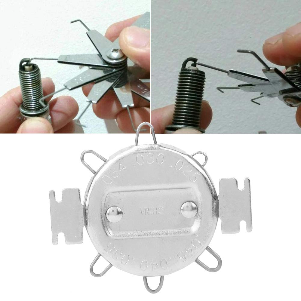 ElgnAura Spark Plug Gapping Tool, Spark Plug Gap Adjustment Tool, for Measuring and Adjusting Spark Plug Gap ElgnAura Spark Plug Gapping Tool, Spark Plug Gap Adjustment Tool, for Measuring and Adjusting Spark Plug Gap von ElgnAura