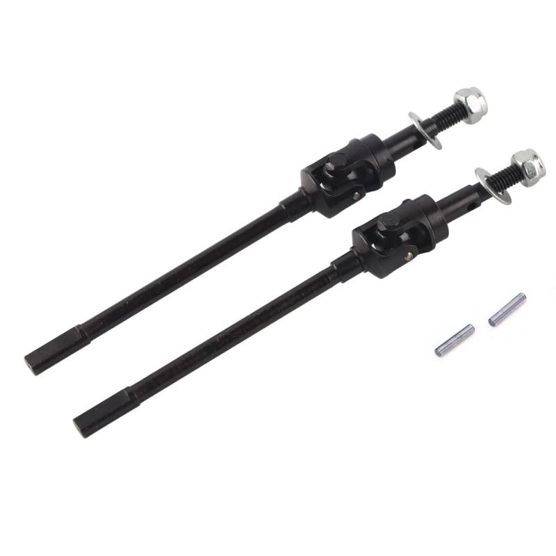 Elgnaura Metall Front Universal Antriebswelle, Präzisionsantriebswelle für axiales SCX10 II 90046 90047 RC Auto Part -Modell von ElgnAura