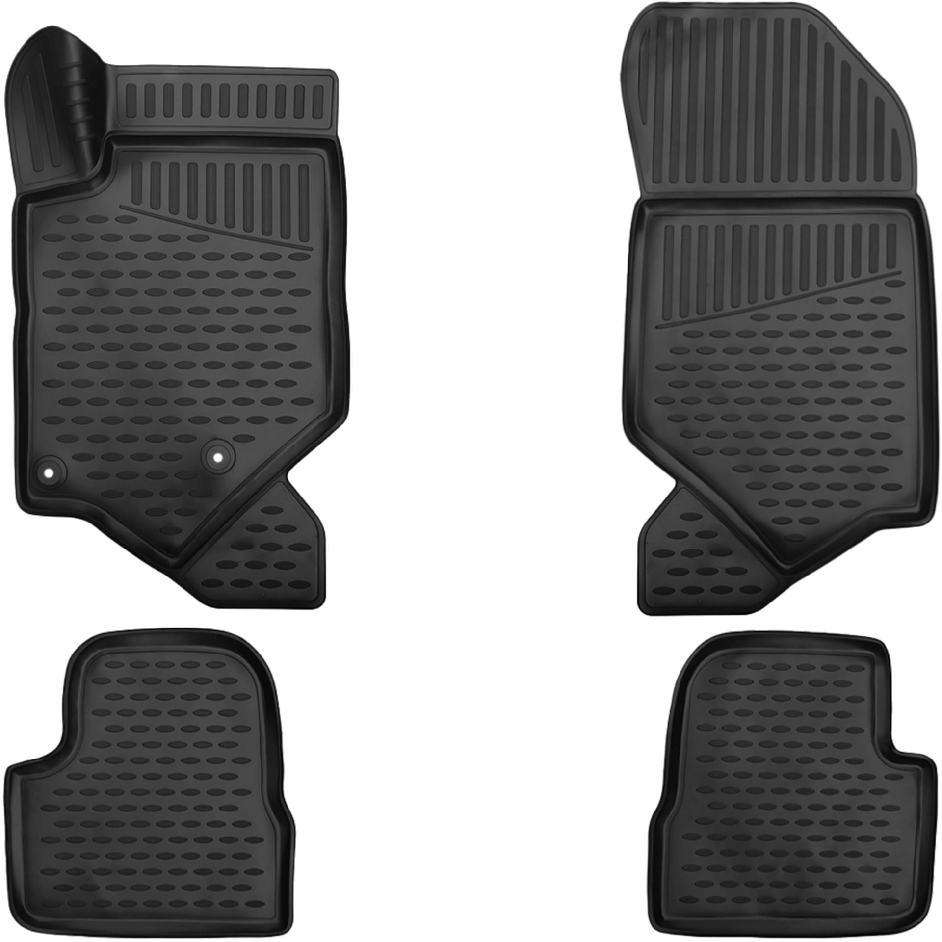 ELMASLINE 3D Gummimatten Set für Citroen C4 2020-2025 | Mit extra hohem Rand Fußmatten ELMASLINE 3D Gummimatten Set für Citroen C4 2020-2025 | Mit extra hohem Rand Fußmatten von Elmasline