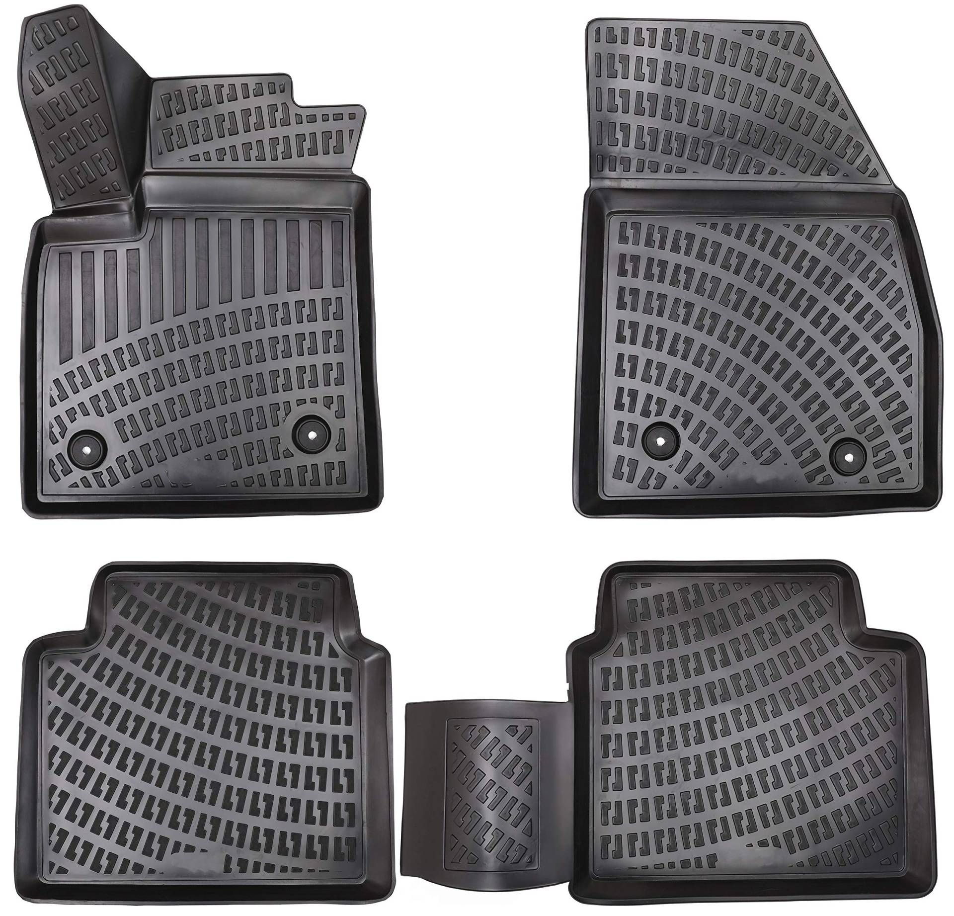 Elmasline 3D Gummimatten Set für Ford Focus 4 MK4 2018-2025 | Fußmatten Set mit hohem Rand - Zubehör Elmasline 3D Gummimatten Set für Ford Focus 4 MK4 2018-2025 | Fußmatten Set mit hohem Rand - Zubehör von Elmasline