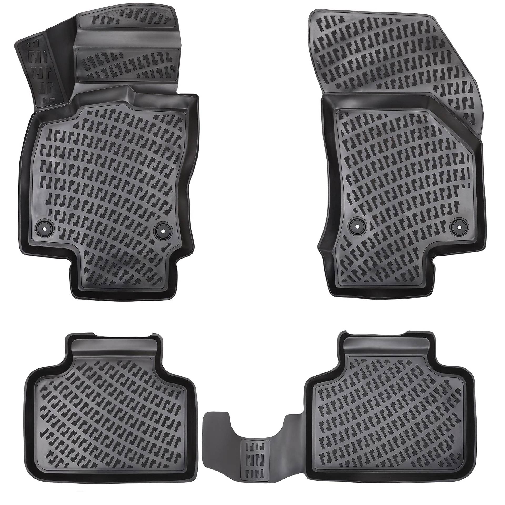 Elmasline 3D Gummimatten Set für MAZDA3 2003-2009 | Fußmatten mit extra hohem Rand | Zubehör Elmasline 3D Gummimatten Set für MAZDA3 2003-2009 | Fußmatten mit extra hohem Rand | Zubehör von Elmasline