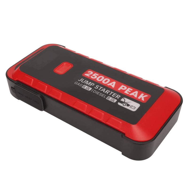 Elprico Autobatterie Starthilfe, 25800mAh LCD Display Tragbare Starthilfe für 12V Fahrzeug Camping von Elprico