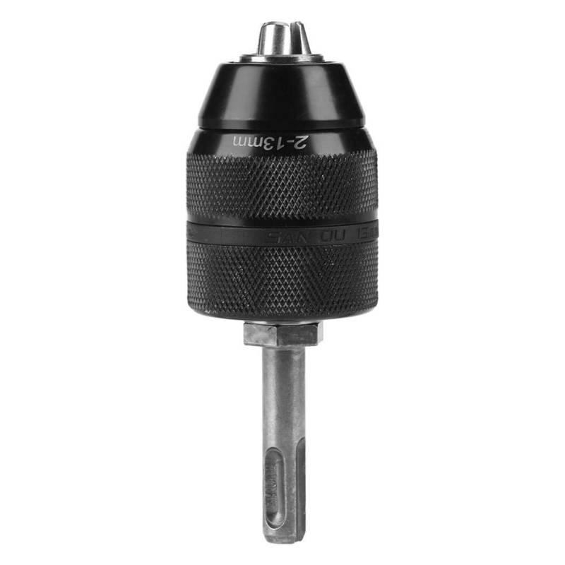 SDS Bohrfutter, Adapter für Bohrfutter, robust, professionell, 2 – 13 mm, Bohrfutter-Konverter ohne Schlüssel, mit SDS-Adapterzubehör von Elprico
