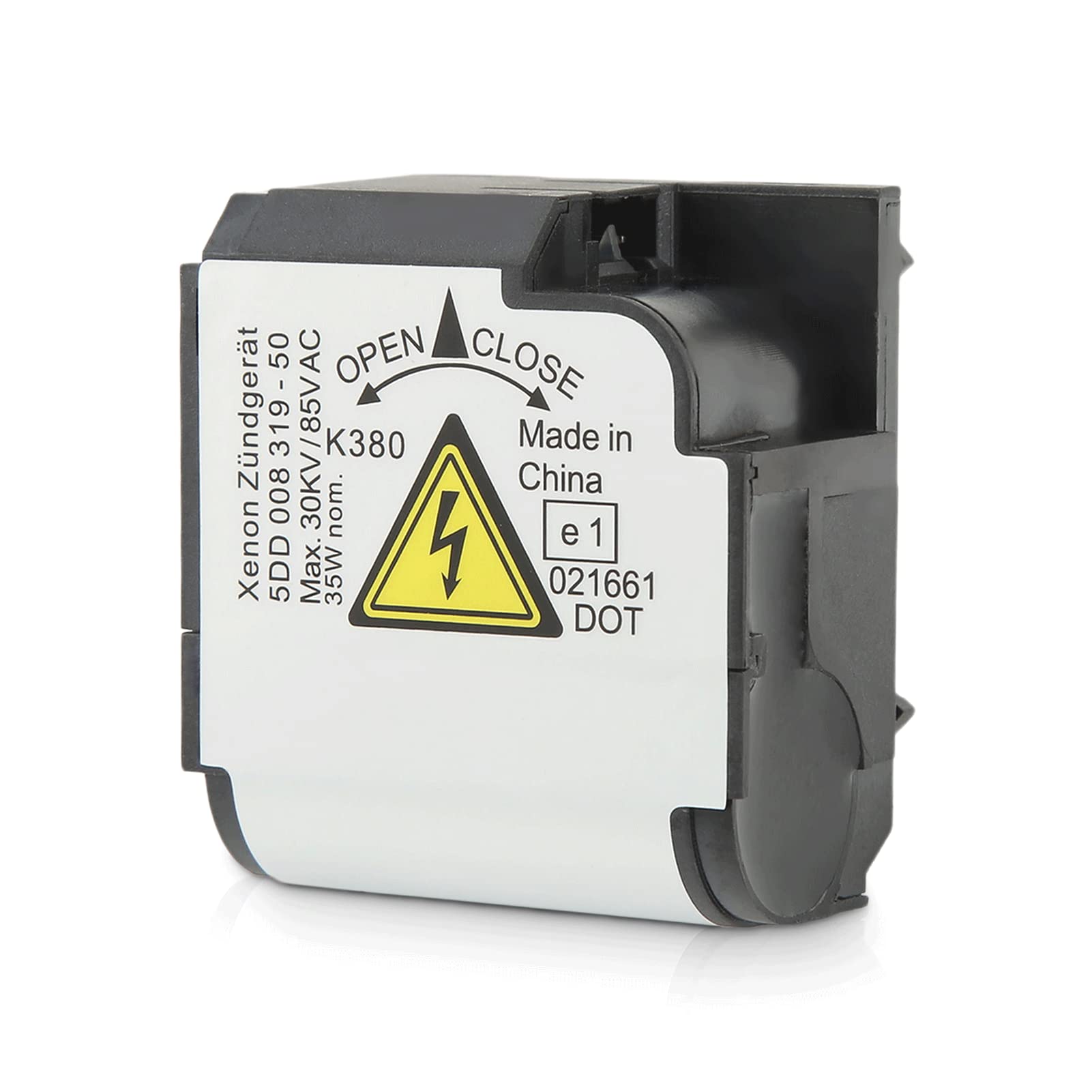 Xenon-HID-Zündungsstarter, Stoßfester Stabiler Dissipationsstabiler Xenon-Birnen-Zündhalter, OEM-Standard-Plug-and-Play 5DD008319-50 Xenon-HID-Zünder-Scheinwerfer-Starter für Auto Xenon-HID-Zündungsstarter, Stoßfester Stabiler Dissipationsstabiler Xenon-Birnen-Zündhalter, OEM-Standard-Plug-and-Play 5DD008319-50 Xenon-HID-Zünder-Scheinwerfer-Starter für Auto von Elprico
