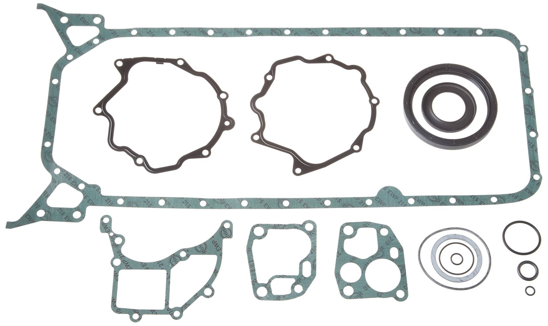 Elring 815.012 Dichtungssatz, Kurbelgehäuse von Elring