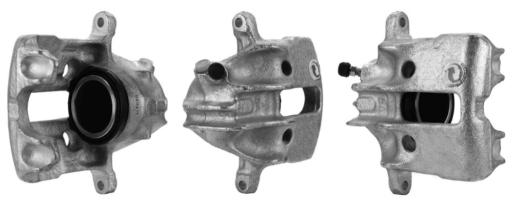 Bremssattel Vorderachse rechts hinter der Achse Elstock 83-0091 von Elstock