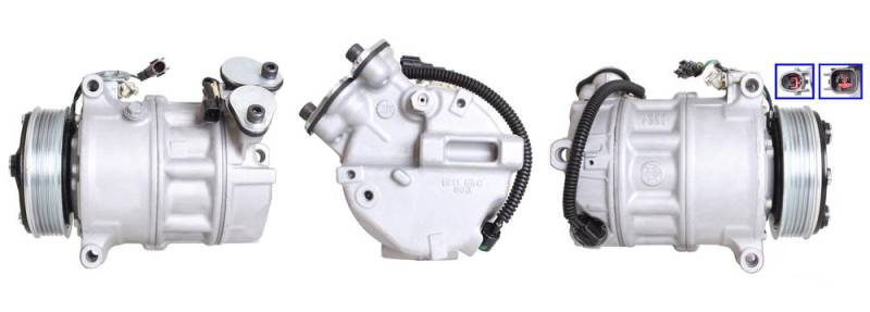 Kompressor, Klimaanlage Elstock 51-1010 von Elstock