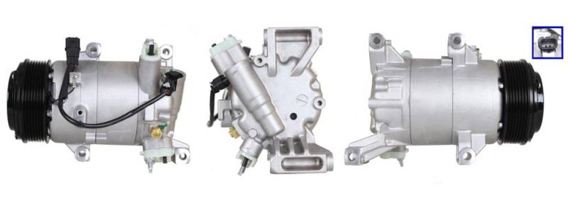 Kompressor, Klimaanlage Elstock 51-1270 von Elstock