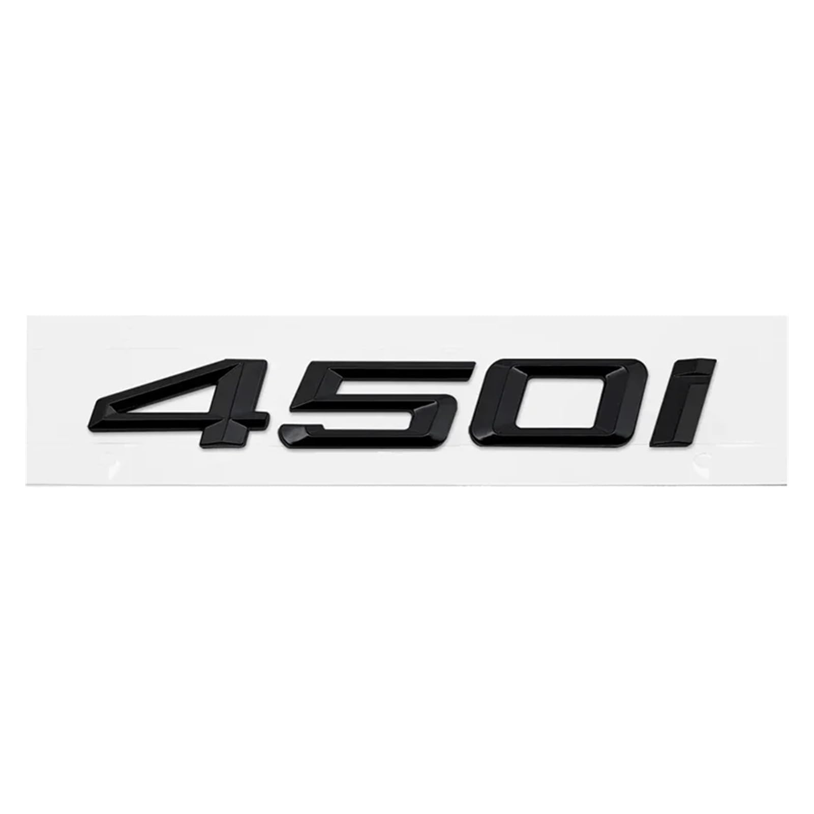 ABS Auto-Emblem-Aufkleber für den Kofferraum der 4er-Serie 420i 425i 428i 430i 435i 440i 450i F30 F32 F33 (glänzend schwarz 450i) von EmbemsCar