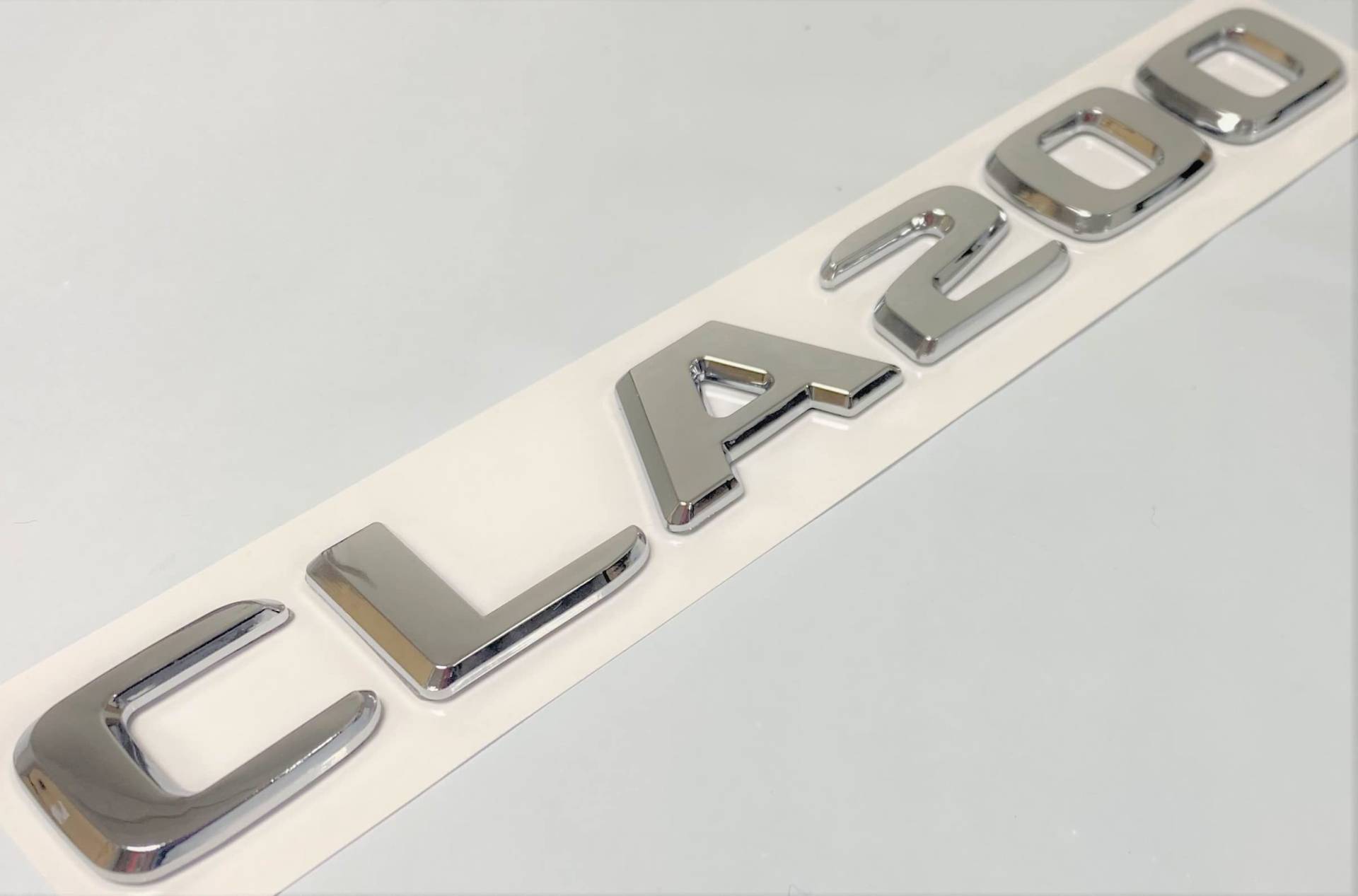 CLA200 Chrom-Emblem für den Kofferraum, kompatibel mit CLA200 Namensschild, Buchstaben, Zahlen CLA200 Chrom-Emblem für den Kofferraum, kompatibel mit CLA200 Namensschild, Buchstaben, Zahlen von EmbemsCar