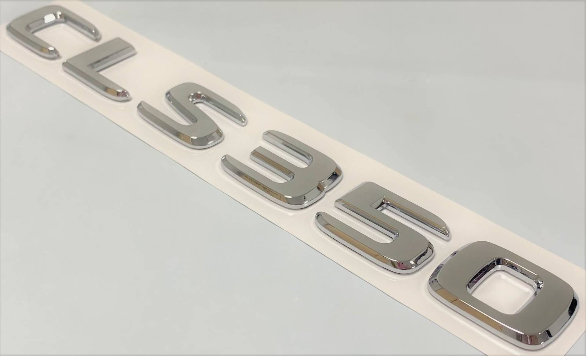 CLS350 Chrom-Emblem für den Kofferraum, kompatibel mit CLS350 Namensschild, Buchstaben, Zahlen CLS350 Chrom-Emblem für den Kofferraum, kompatibel mit CLS350 Namensschild, Buchstaben, Zahlen von EmbemsCar