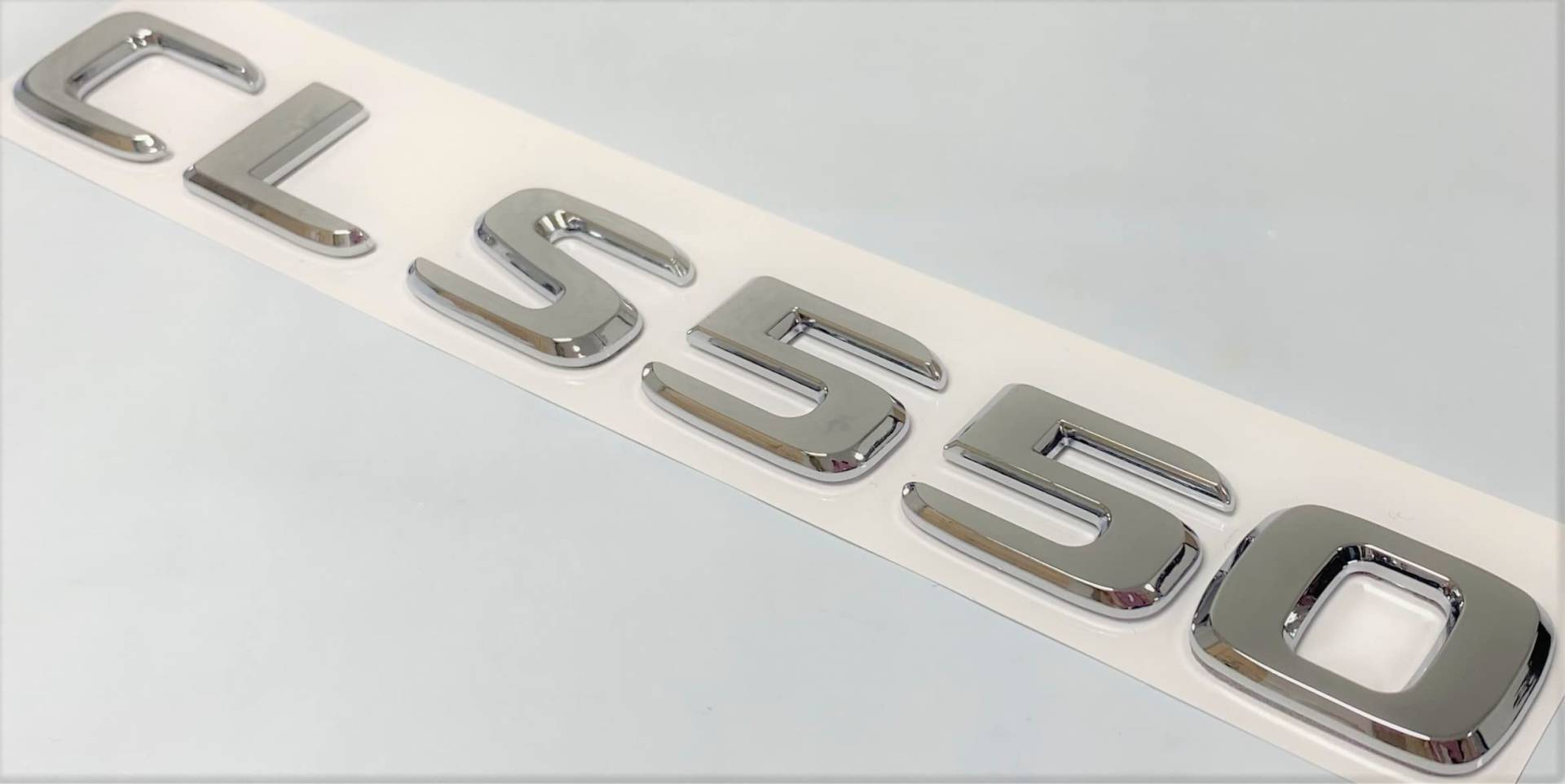 CLS550 Chrom-Emblem für den Kofferraum, kompatibel mit CLS550 Namensschild, Buchstaben, Zahlen CLS550 Chrom-Emblem für den Kofferraum, kompatibel mit CLS550 Namensschild, Buchstaben, Zahlen von EmbemsCar