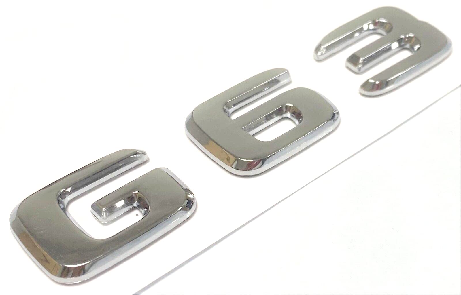 G63 Chrom-Emblem für den Kofferraum, kompatibel mit G63 Namensschild, Buchstaben, Zahlen G63 Chrom-Emblem für den Kofferraum, kompatibel mit G63 Namensschild, Buchstaben, Zahlen von EmbemsCar