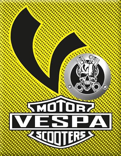 Vespa Piaggio Emblem Kaskade 3D-Aufkleber-Gel GT GTS GTV LX LXV S 946 Scooter Logo VE-094 von Embleme