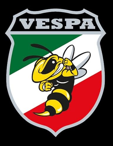Vespa Piaggio Emblem Kaskade 3D-Aufkleber-Gel GT GTS GTV LX LXV S Logo VE-032 von Embleme