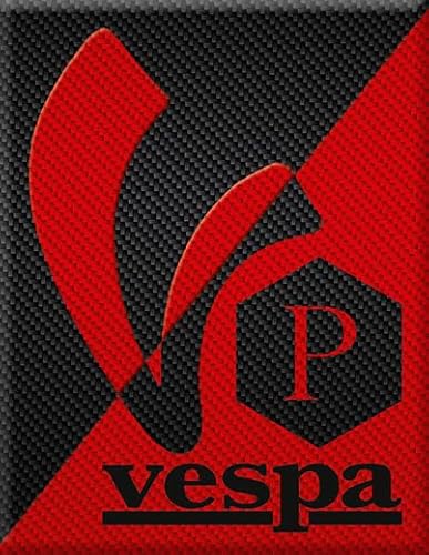 Vespa Piaggio Emblem Kaskade 3D-Aufkleber-Gel GT GTS GTV LX LXV S Logo VE-251 von Embleme