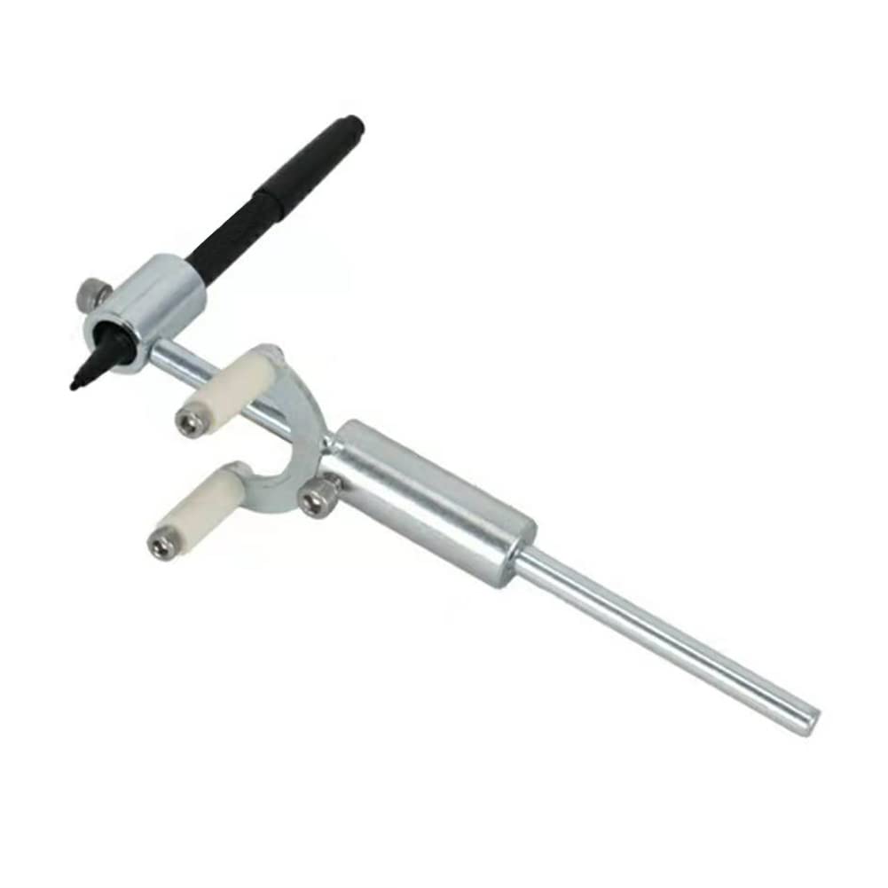 1 x Auto-Blech-Reparatur-Radlauf-Markierungswerkzeug mit Markierstift, Parallel-Anreißer, Auto-Rad-Augenbrauen-Markierung 1 x Auto-Blech-Reparatur-Radlauf-Markierungswerkzeug mit Markierstift, Parallel-Anreißer, Auto-Rad-Augenbrauen-Markierung von Emiif