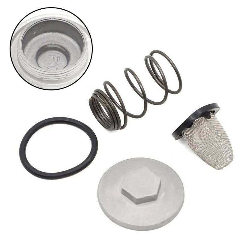 Für Honda PCX125 WW/A 2010–2019 Motorölfilter-Ablaufstopfen-Schraubendeckel-Set von Emiif