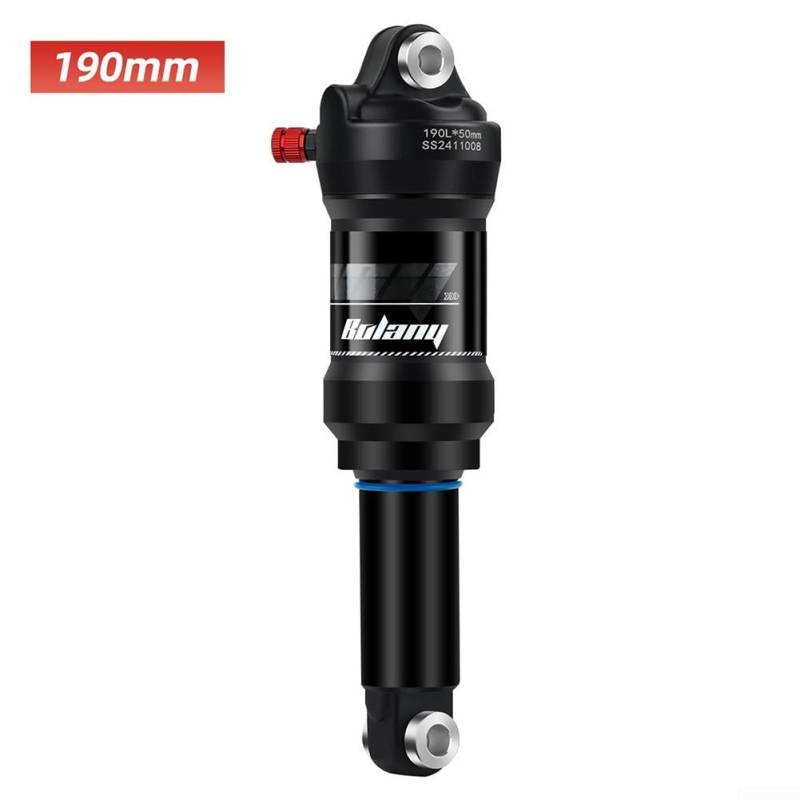 Mountainbike-Stoßdämpfer mit 165 mm/190 mm Befestigungslochabstand für verbesserte Leistung (190 mm Stil 2) von Emiif