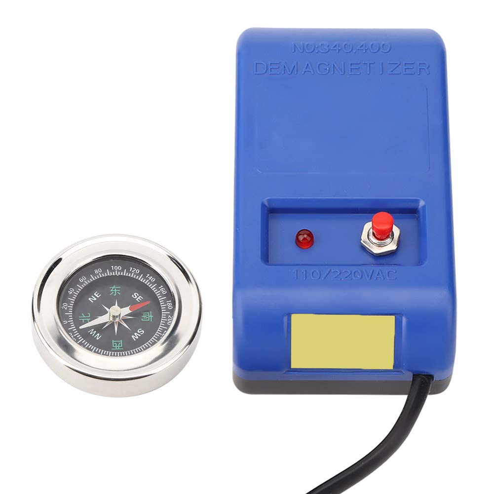 110V - 220V Elektroentmagnetisierungswerkzeuge + Kompass-Set Uhrenreparatur-Entmagnetisierer für Uhrenreparatur-Entmagnetisierer(Transl) von Emoshayoga