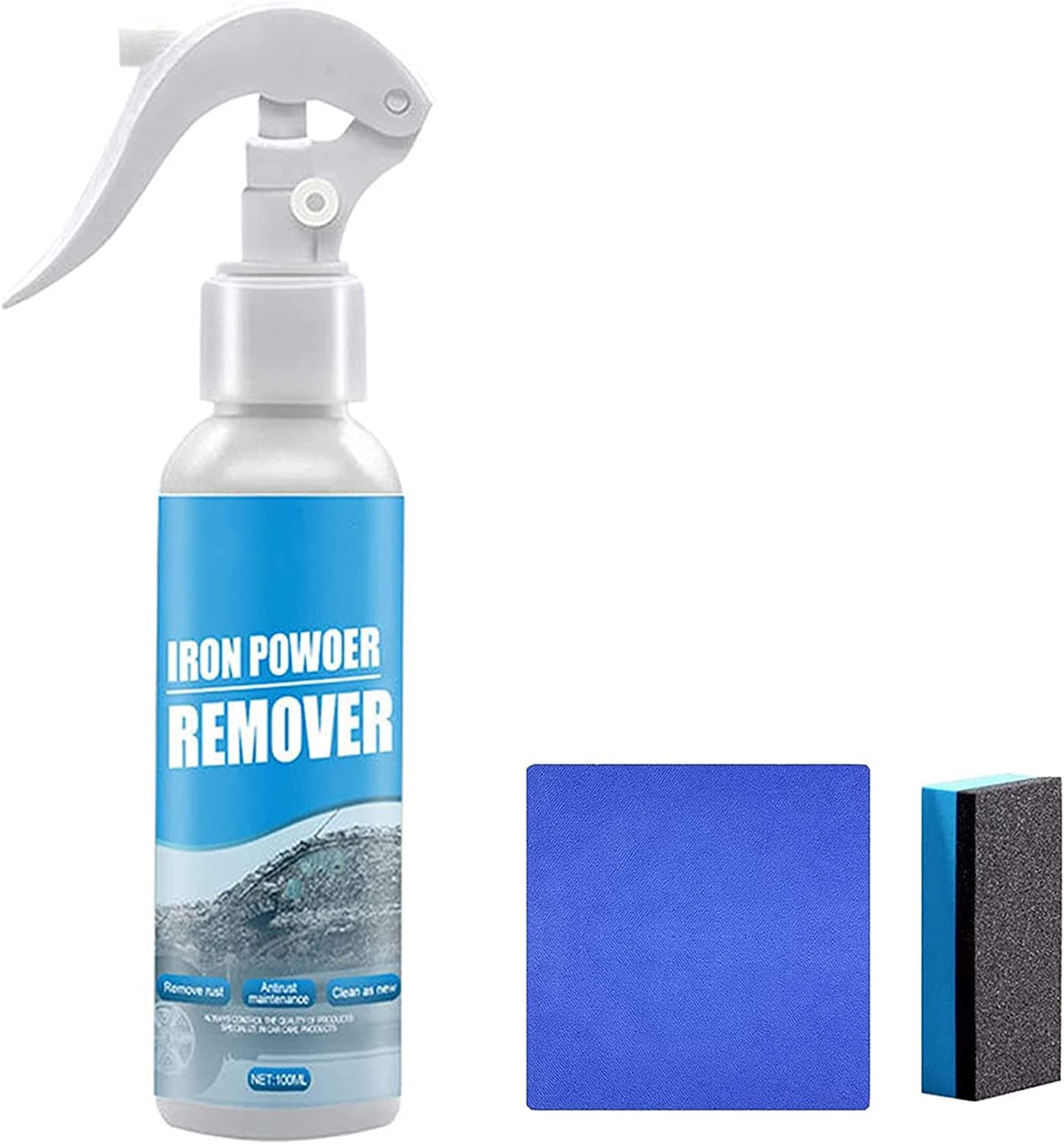 Endxedio Car Rust Converter Spray,Spray-Style Rust Remover for Car Rust Removal & Prevention | Spray Iron Remover Rust Converter Dissolver Neutralizer for Rust Removal (100ml, 1pcs) von Endxedio