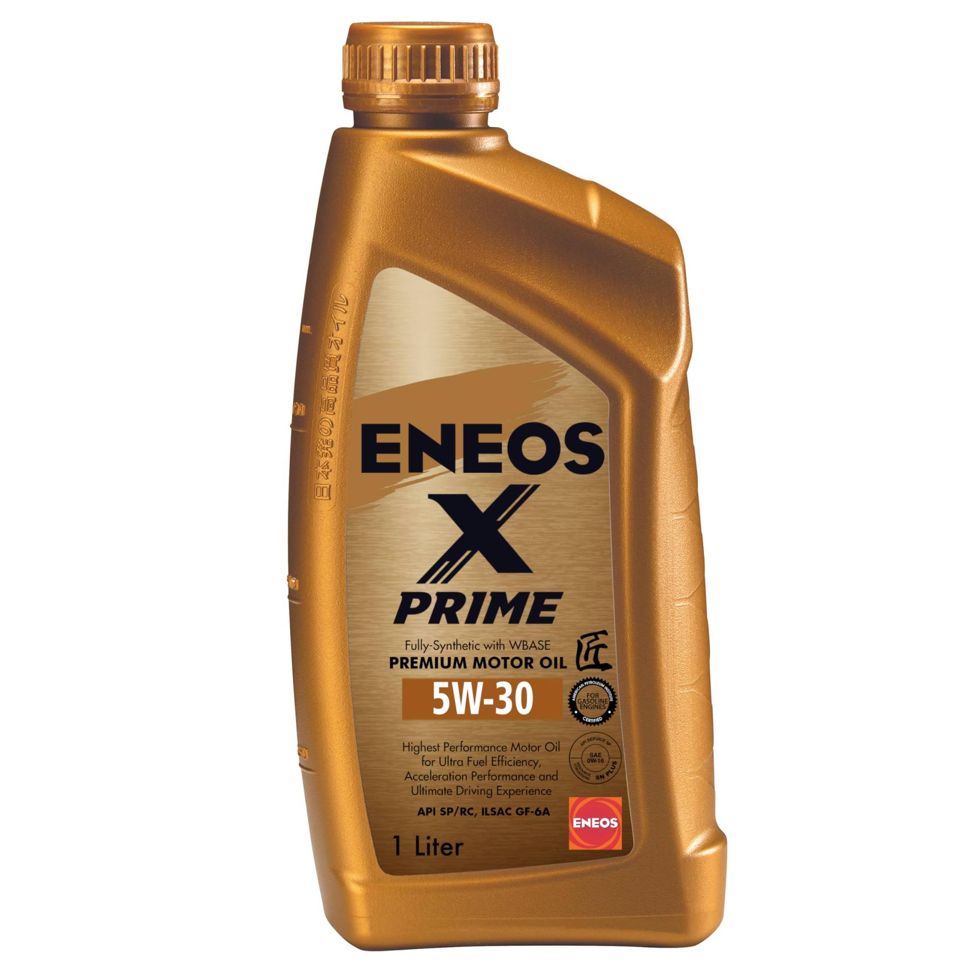 ENEOS Motoröl 5W30 Longlife X PRIME 5W30 Öl 1L - Motorenöl 5W30, Motor öl Schutz vor LSPI, 5w30 vollsynthetisch 5W 30 Öl 5W 30 Öl Erweiterte Formel Auto Öl von Eneos