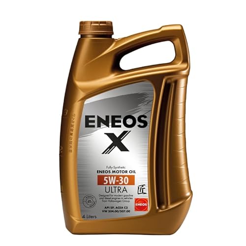 ENEOS X ULTRA Motoröl 5w30 Longlife 4L - Vollsynthetisch Motorenöl 5w-30 mit Organischen Zusätzen - 5w30 Motor Öl mit Weniger Kraftstoffverbrauch - Verlängerte Ölwechselintervalle von Eneos
