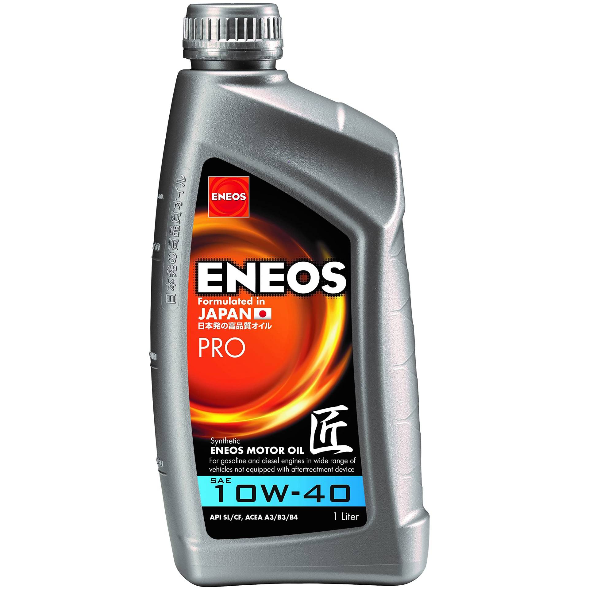 ENEOS Motoröl 10W40 “PRO” 1L - Motorenöl für Auto - Synthetik Motor Öl mit Organischen Zusätzen - Weniger Kraftstoffverbrauch - Motorschutz von Eneos
