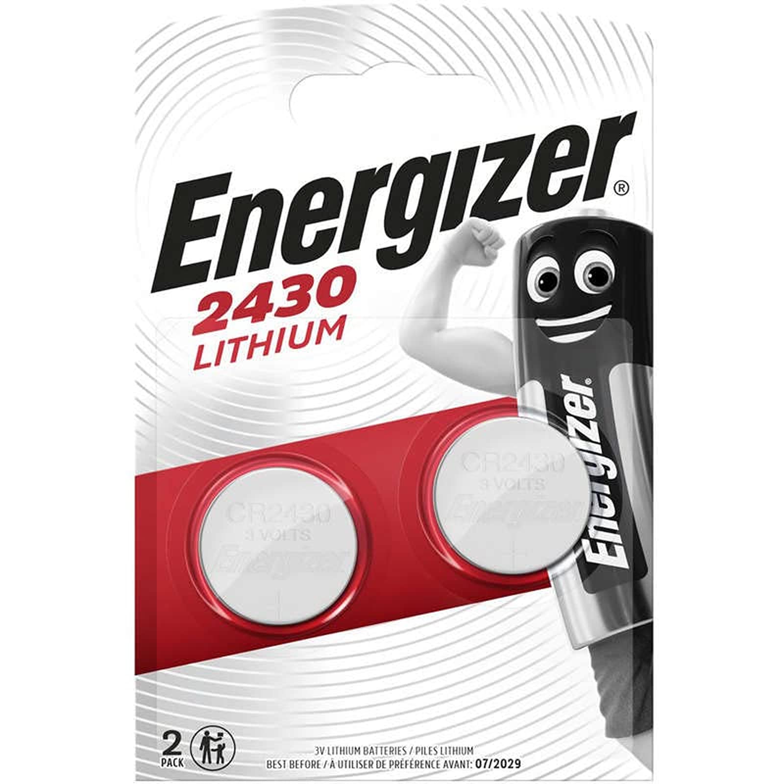Energizer CR2430 Einwegbatterie Lithium von Energizer