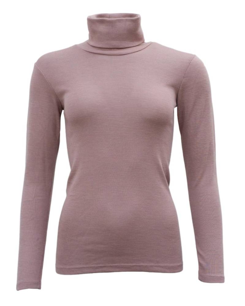 Engel, Damen Rollkragen Pullover, 70% Wolle (kbT), 30% Seide von Engel