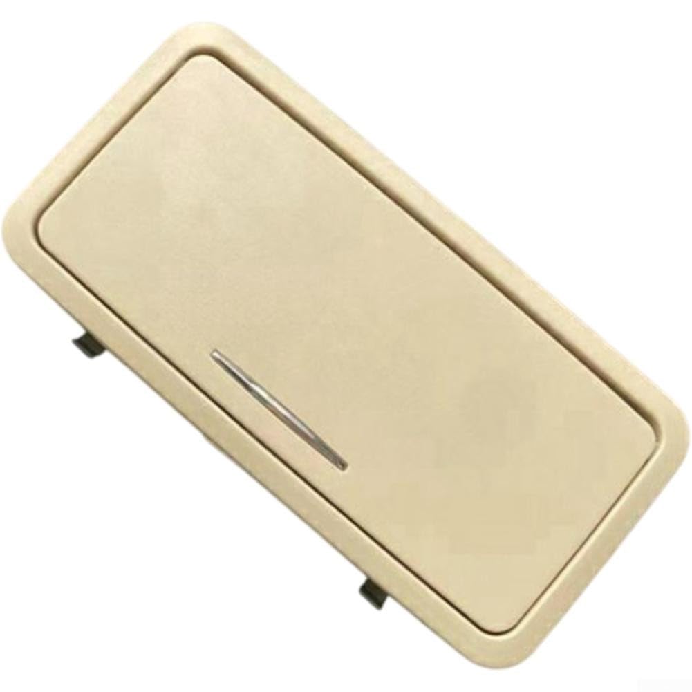 Entgoinggo Für Jaguar für XJL Make-up-Spiegelleuchte, OEM-Nummer C2D19845PVJ, einfacher Ersatz, nicht verformendes ABS-Material, Deckenleselampe (hellbeige) von Entgoinggo