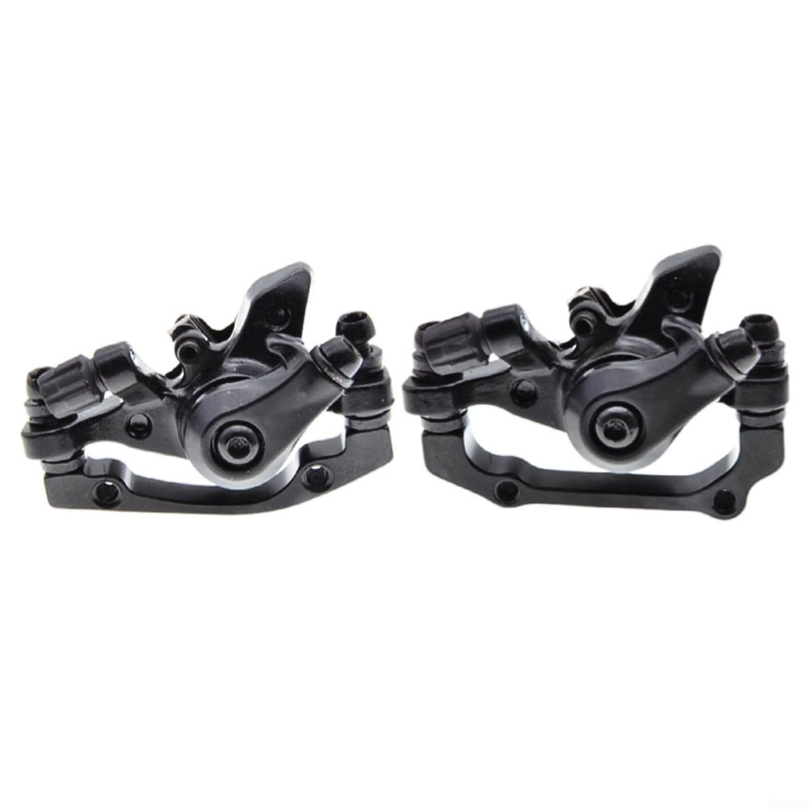 Entgoinggo Mechanisches Scheibenbremsen-Set, Bremssattel für E-Bike vorne und hinten, 160 mm, Legierung, Clip, Mountainbike, Straße, zusammenklappbar, Fahrradteile (Vorder- und Hinterradbremse mit 2 Entgoinggo Mechanisches Scheibenbremsen-Set, Bremssattel für E-Bike vorne und hinten, 160 mm, Legierung, Clip, Mountainbike, Straße, zusammenklappbar, Fahrradteile (Vorder- und Hinterradbremse mit 2 von Entgoinggo