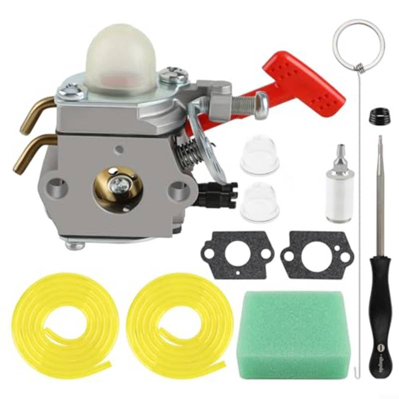 Entgoinggo Rasenmäher Vergaser, WT-458 Vergaser-Kit Ersatz für A03003 A03002 A04445A ST145 ST155 ST175 ST185 ST275 ST285 ST385 ST485 von Entgoinggo