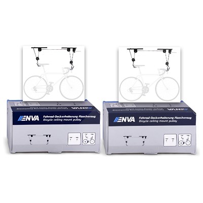 Enva 2x Fahrrad Deckenhalterung Flaschenzug Enva 2x Fahrrad Deckenhalterung Flaschenzug von Enva