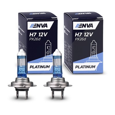 Enva 2x Glühlampe H7 55W 12V - PLATINUM --> bis zu 130% mehr Licht! Enva 2x Glühlampe H7 55W 12V - PLATINUM --> bis zu 130% mehr Licht! von Enva