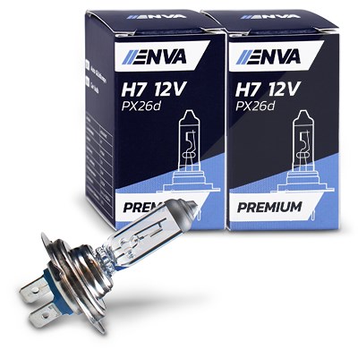 Enva 2x Glühlampe H7 55W 12V - PREMIUM --> +30% mehr Licht! Enva 2x Glühlampe H7 55W 12V - PREMIUM --> +30% mehr Licht! von Enva