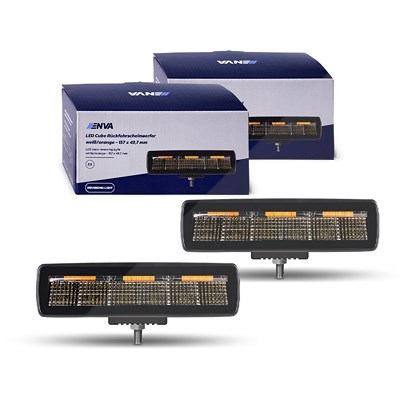 Enva 2x LED ZusatzRückfahrscheinwerfer 12/24V 20W weiß/orange 157x43,7 Enva 2x LED ZusatzRückfahrscheinwerfer 12/24V 20W weiß/orange 157x43,7 von Enva