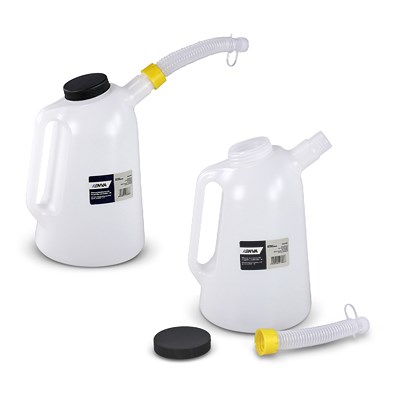 Enva 2x Ölkanne, Messkanne mit Ausgießer und Deckel - 3 L Enva 2x Ölkanne, Messkanne mit Ausgießer und Deckel - 3 L von Enva