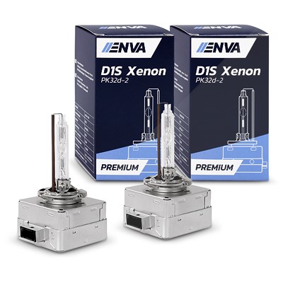 Enva 2x Glühlampe Xenon Brenner D1S - PREMIUM --> +30% mehr Licht! für Abarth, Alfa Romeo, Alpina, Audi, BMW, Cadillac, Chrysler, Citroën, Ds, Fiat, F Enva 2x Glühlampe Xenon Brenner D1S - PREMIUM --> +30% mehr Licht! für Abarth, Alfa Romeo, Alpina, Audi, BMW, Cadillac, Chrysler, Citroën, Ds, Fiat, F von Enva
