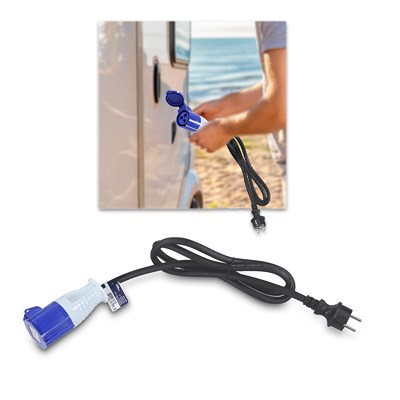 Enva CEE Adapter - Schuko auf CEE - 1,5 m - 3 x 2,5 mm² von Enva