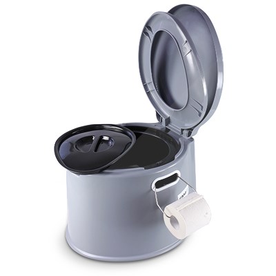 Enva Campingtoilette - 49,5 x 40,5 x 37 cm - Volumen 7L von Enva