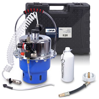 Enva Druckluft-Bremsenentlüfter - 5L - 17-tlg. + Adapter Euro 20 Enva Druckluft-Bremsenentlüfter - 5L - 17-tlg. + Adapter Euro 20 von Enva