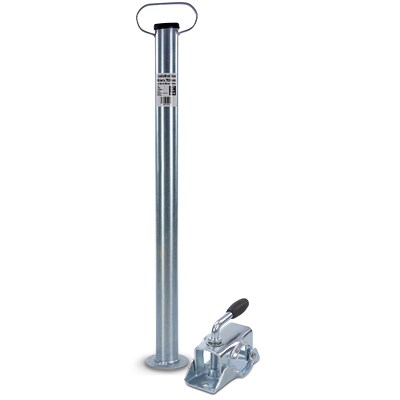 Enva 1x Klemmschelle, Klemmhalter + 1x Abstellstütze, Stützfuß Ø48mm von Enva