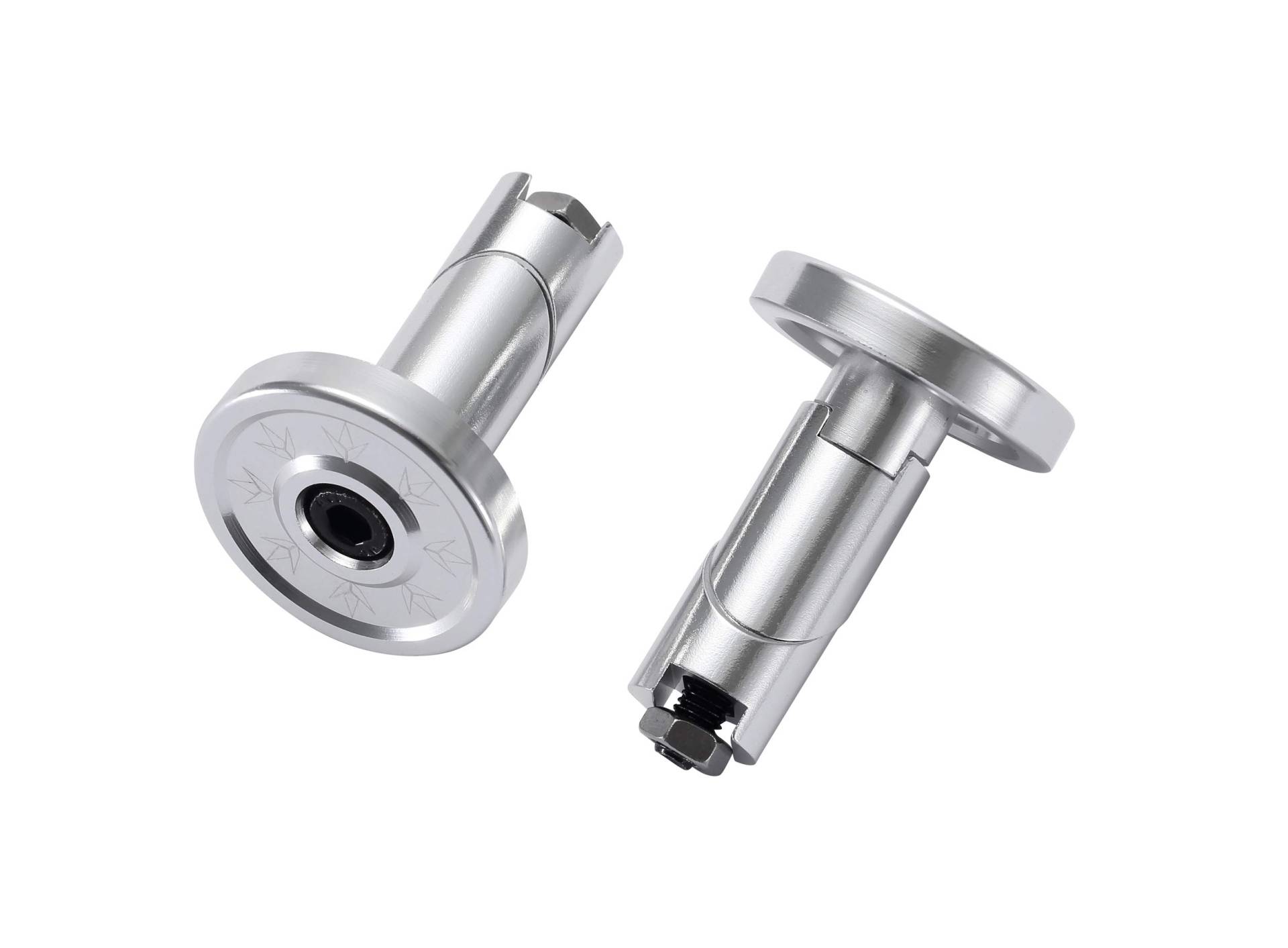 Blunt Stunt Scooter Bar Ends für Aluminium Bars Silber Blunt Stunt Scooter Bar Ends für Aluminium Bars Silber von Envyscooters