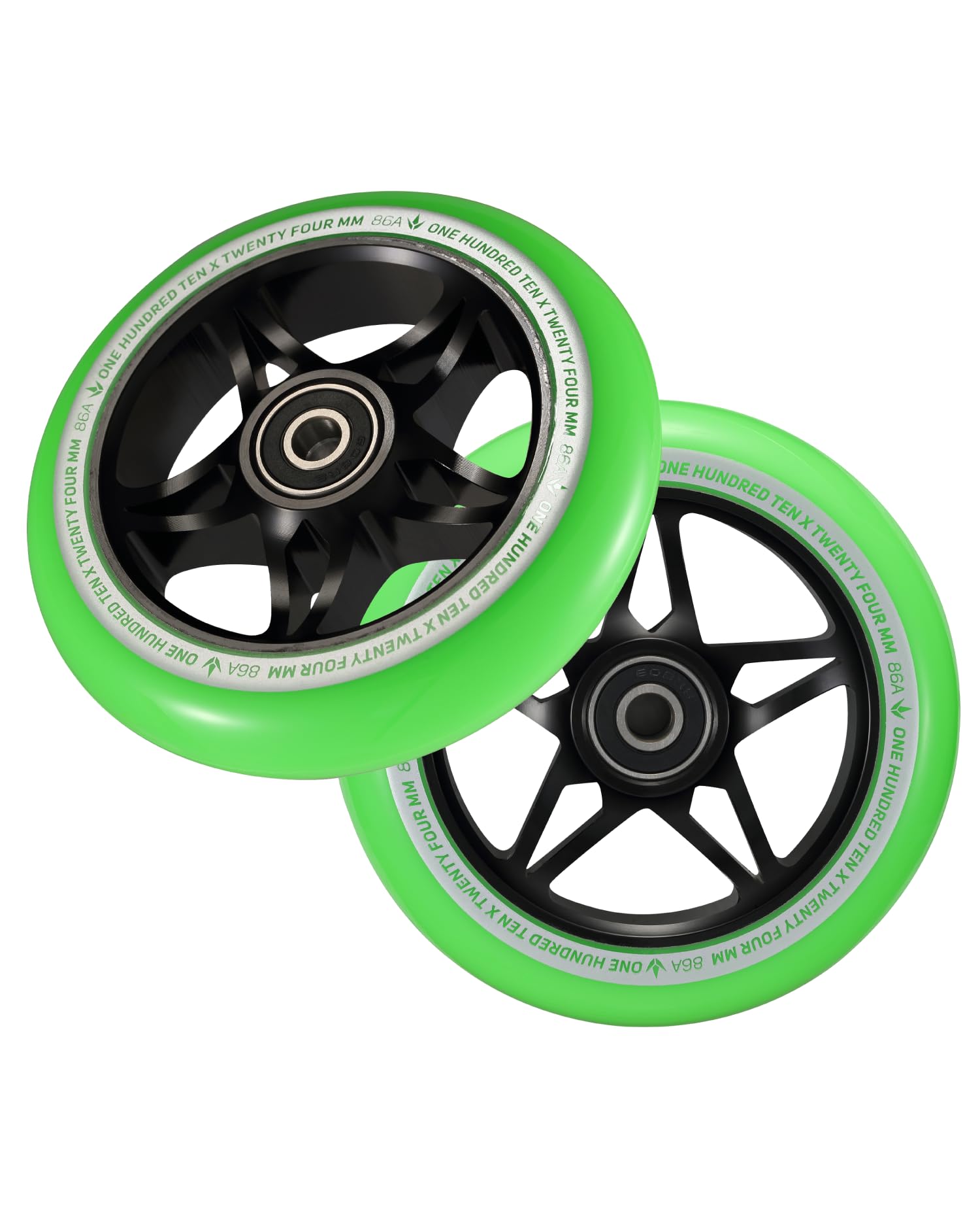 Blunt Stunt Scooter Wheel S3 110 mm Black/Green Blunt Stunt Scooter Wheel S3 110 mm Black/Green von Envyscooters