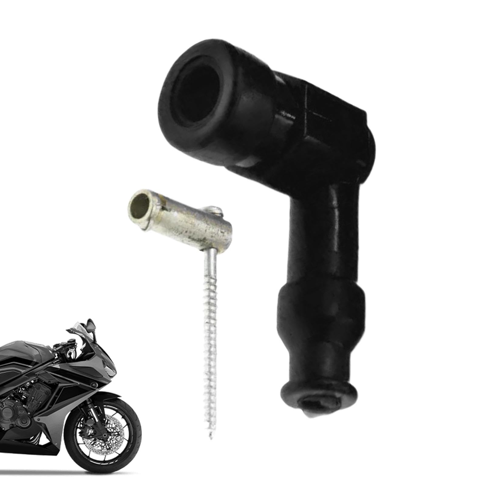 Eoixuqba Motorrad-Zündkerzenstecker, Zündkerzenstecker | Zündkerzenstecker aus Gummi für Motoren,Ersatzteil, mehrfarbig, staubdicht, Motorradzubehör für Motorräder Eoixuqba Motorrad-Zündkerzenstecker, Zündkerzenstecker | Zündkerzenstecker aus Gummi für Motoren,Ersatzteil, mehrfarbig, staubdicht, Motorradzubehör für Motorräder von Eoixuqba
