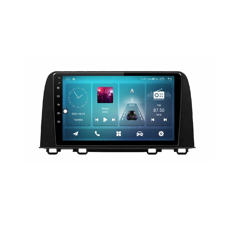 Android 11 2 DIN Autoradio Radio Für Honda Crv 2016-2021 Auto-Entertainment-System Mit 9 Zoll Touchscreen Car Radio Unterstützt Bluetooth-Freisprechen WiFi USB Canbus GPS (Color : P2 4-Core 2G 32G) von Eouyt